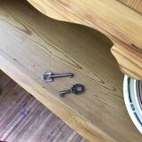 Buffet two bodies in raw pine