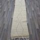 Handmade Berber rug runner size 75/300 cm