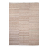 8x11 Bronze & Beige Ethnic Vintage Kilim Rug, 241x350Cm