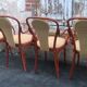Sets of 4 fmg armchairs