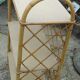 Rattan standing shelf 60s
