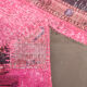 7x10 distressed pink turkish rug 300x208cm
