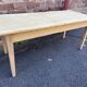 large farm table 175 cm in fir 1900 brewery raw natural wood