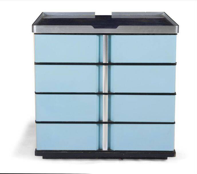 Chest of drawers from the France ocean liner. 1960.