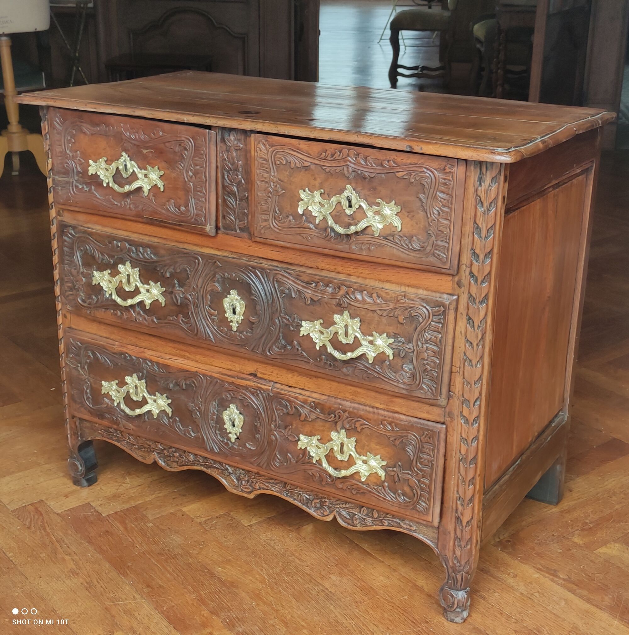 Louis XIV period chest of drawers