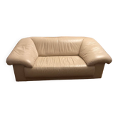 2 seater leather sofa