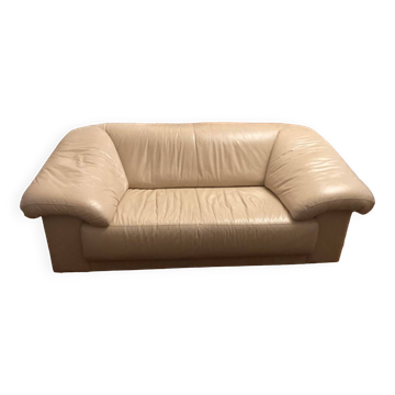 2 seater leather sofa