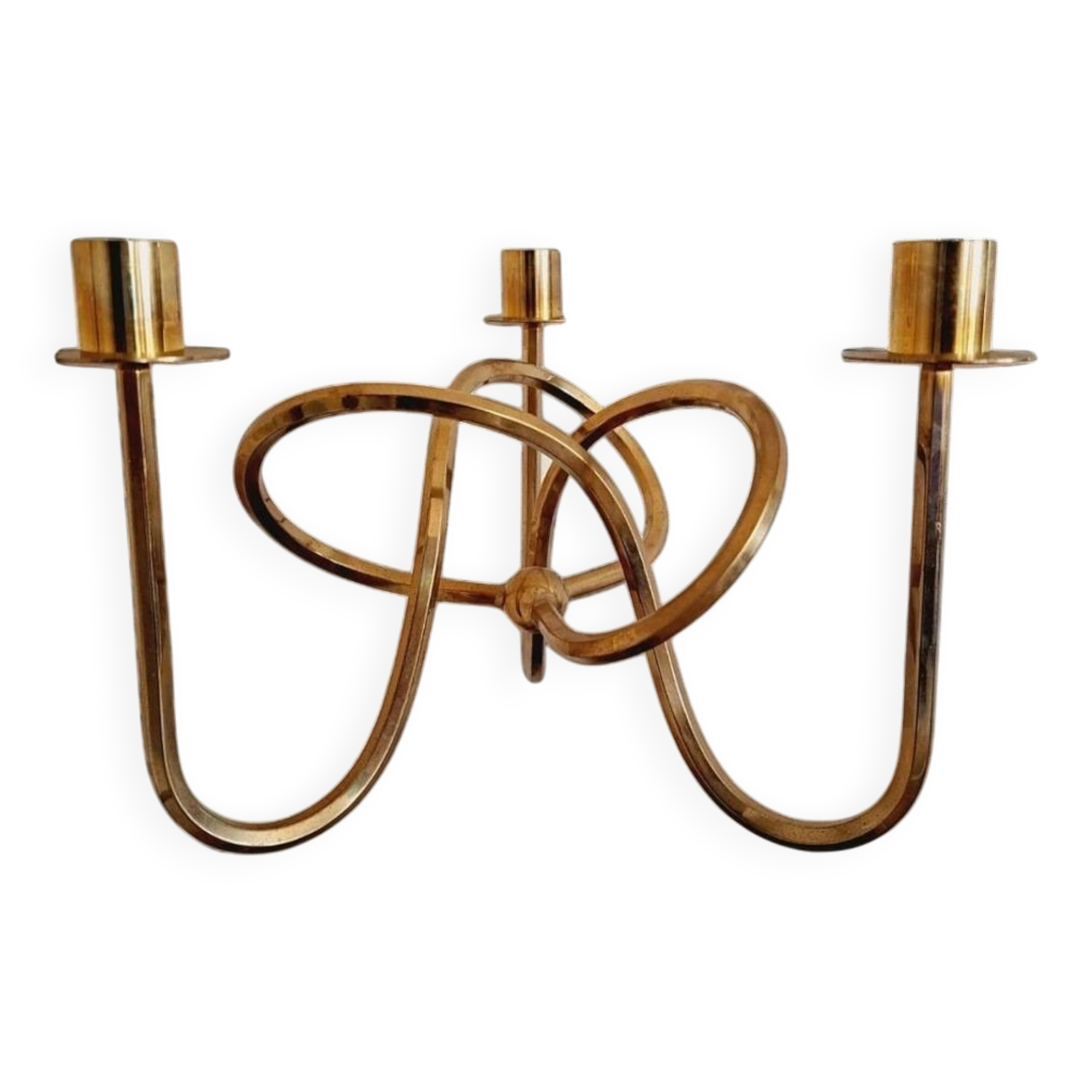 Josef Frank Svenskt Tenn candle holder brass design