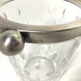 Crystal and solid silver ice bucket 800