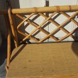 Small rattan shelf