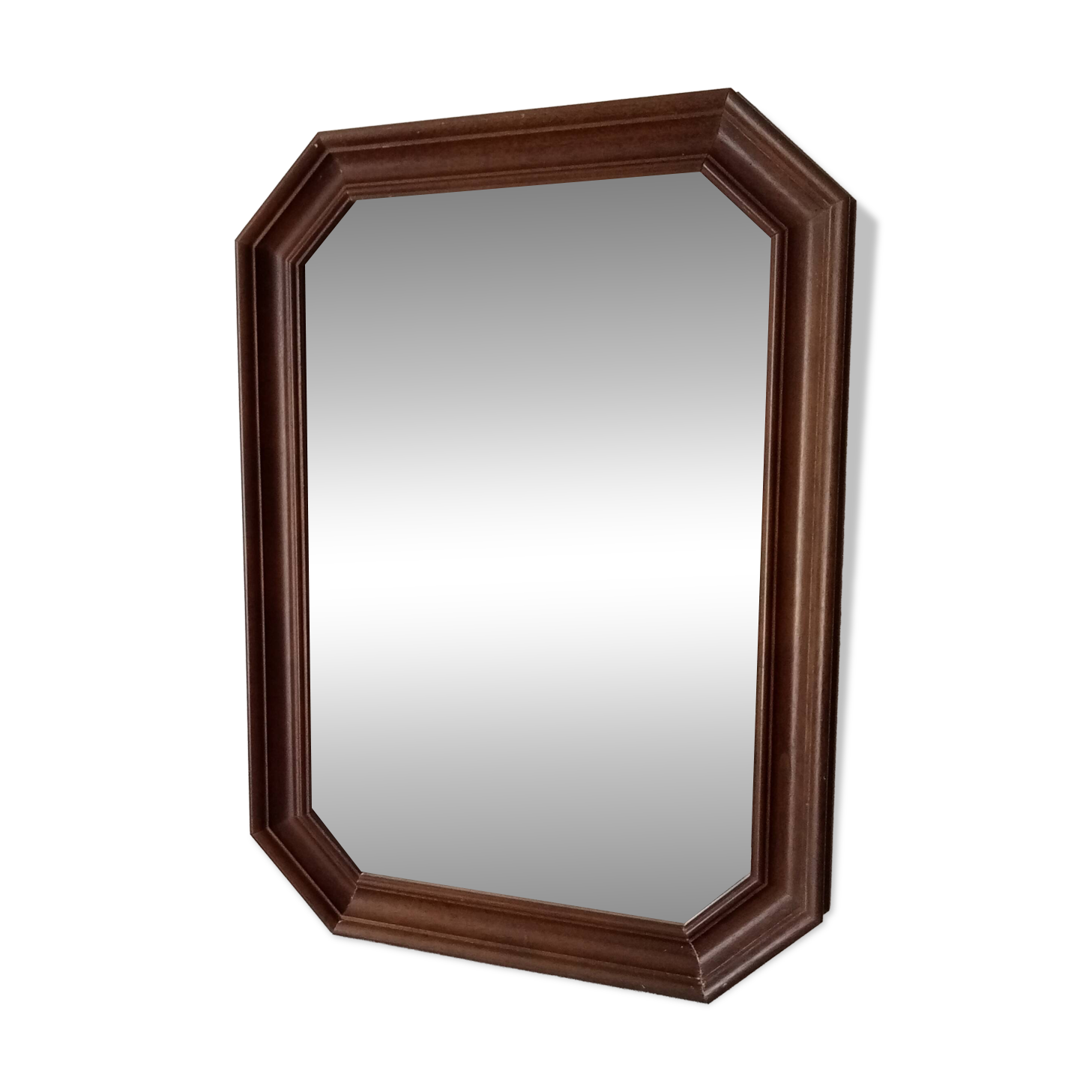 Vintage octagonal mirror from the 70s/80s.