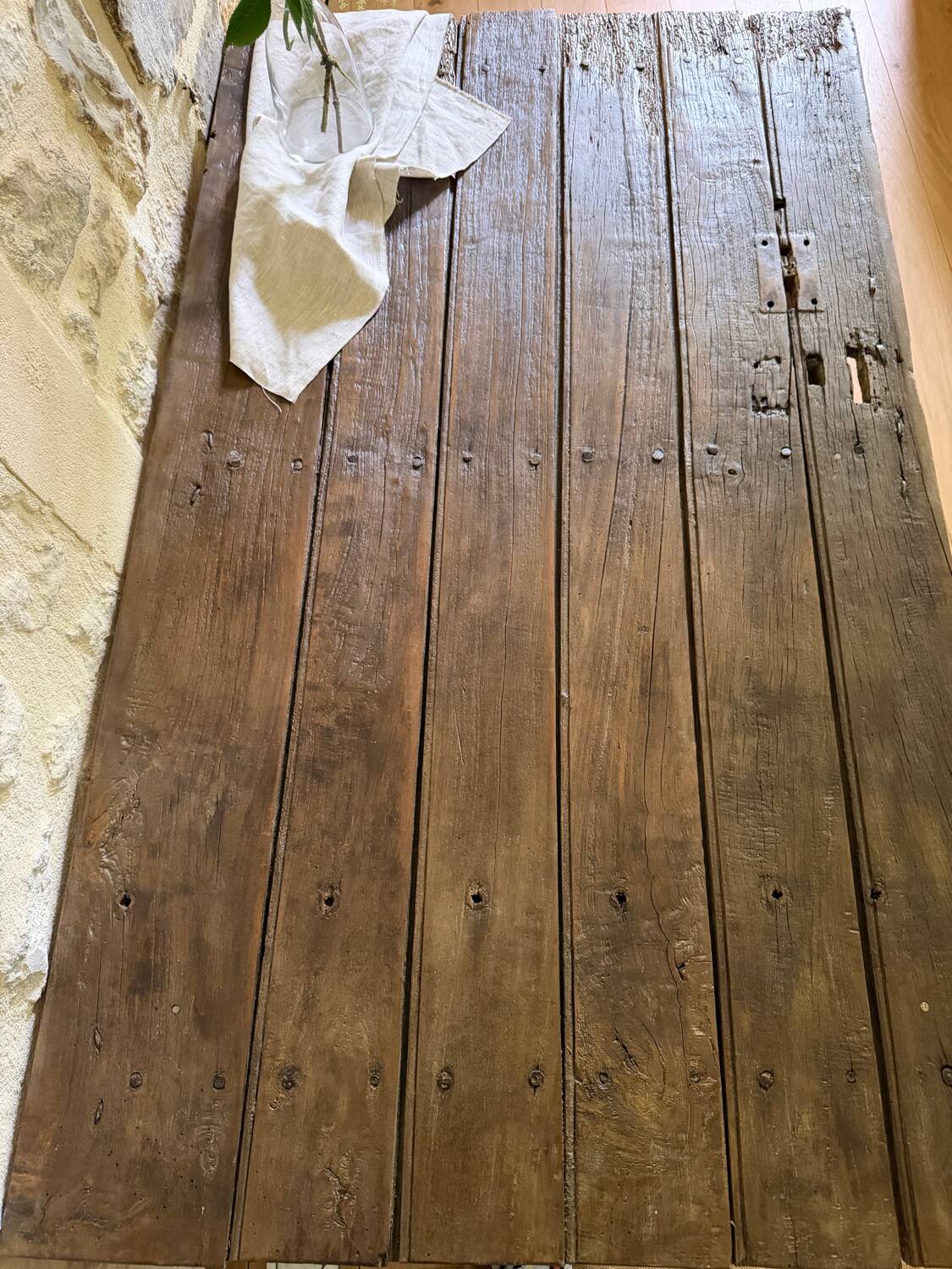 Renovated farmhouse coffee table