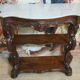 Console Italienne époque Charles X en acajou