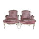 Paire de bergères de style Louis XV