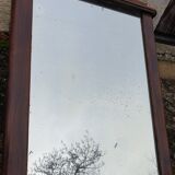 Vintage wooden mirror
