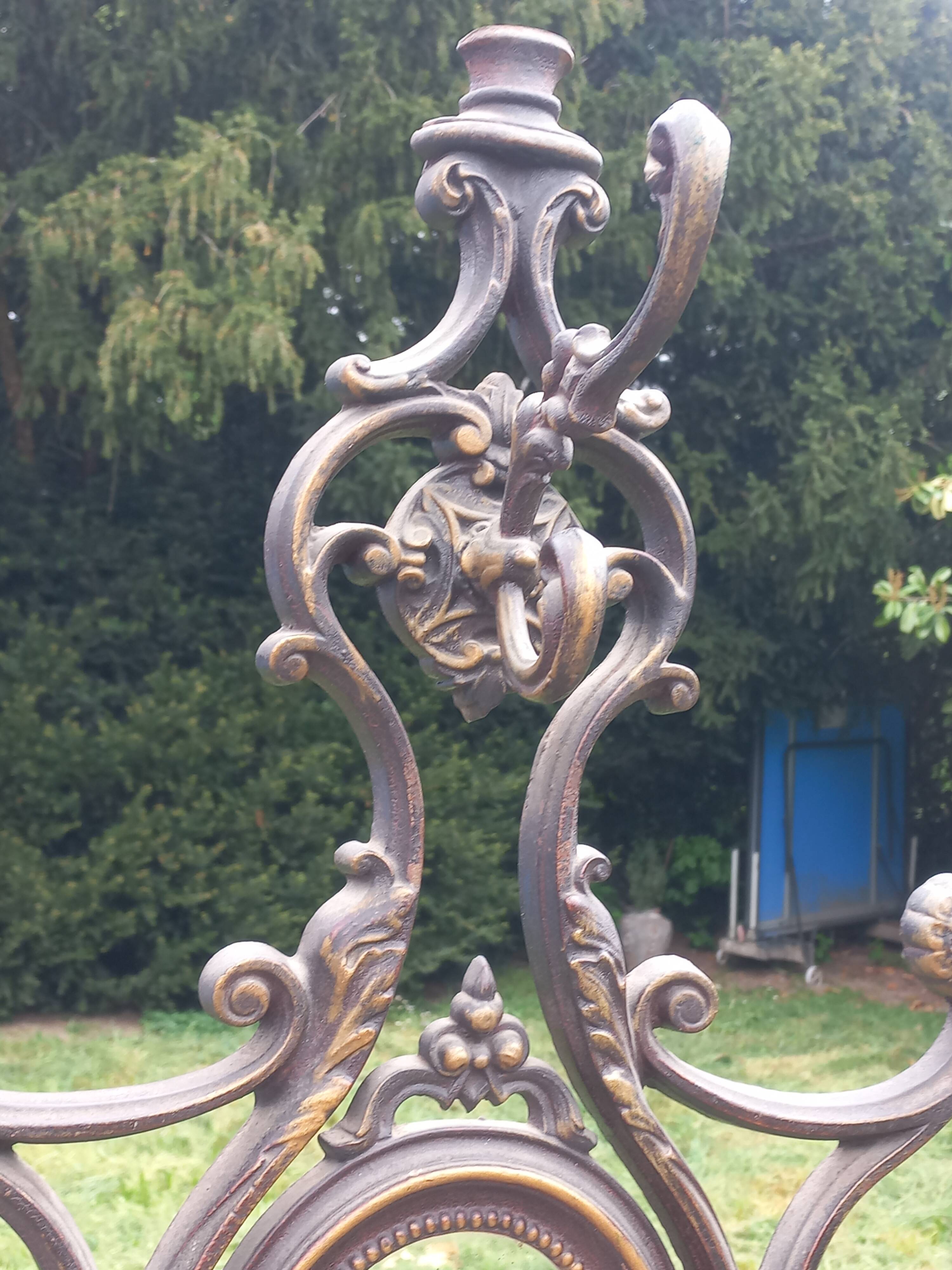 Cast iron cloakroom 1900 Corneau in Charleville