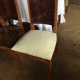 Set of eight Art Deco chairs in rosewood