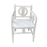 Art deco white painted chair, 1930