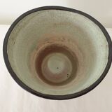 Ovoid designer ceramic vase Signed D&B Hohr Gesgesch