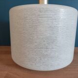 Chandelier suspension support metal globe frosted glass