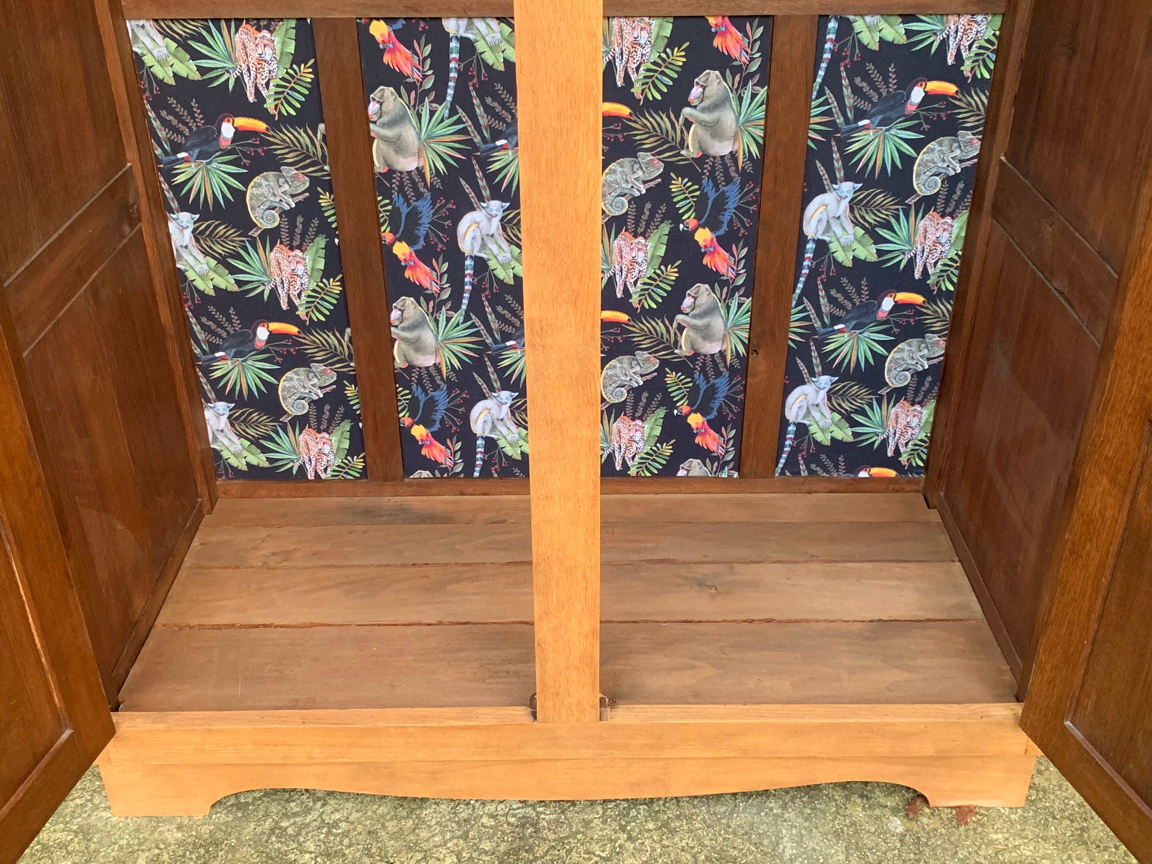 Vintage cabinet 1950 solid oak