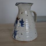 Large pyrite stoneware pitcher attributed to Guy Roland Marcy