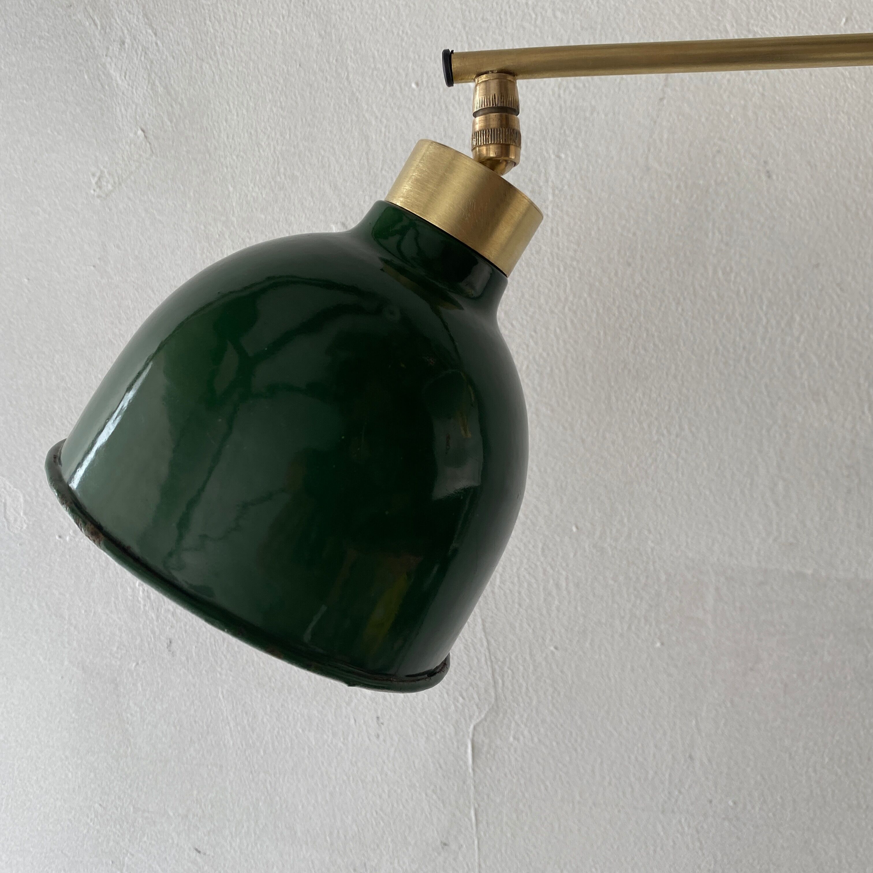 Old lamp wall lamp stem 2 arms vintage