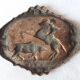 antique bronze ashtray bullfighting collection essential for smokers