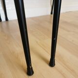 Set of 4 vintage dine chairs made in italy in the 1970s / mid century outdo