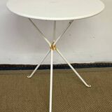 Vintage metal bistro table