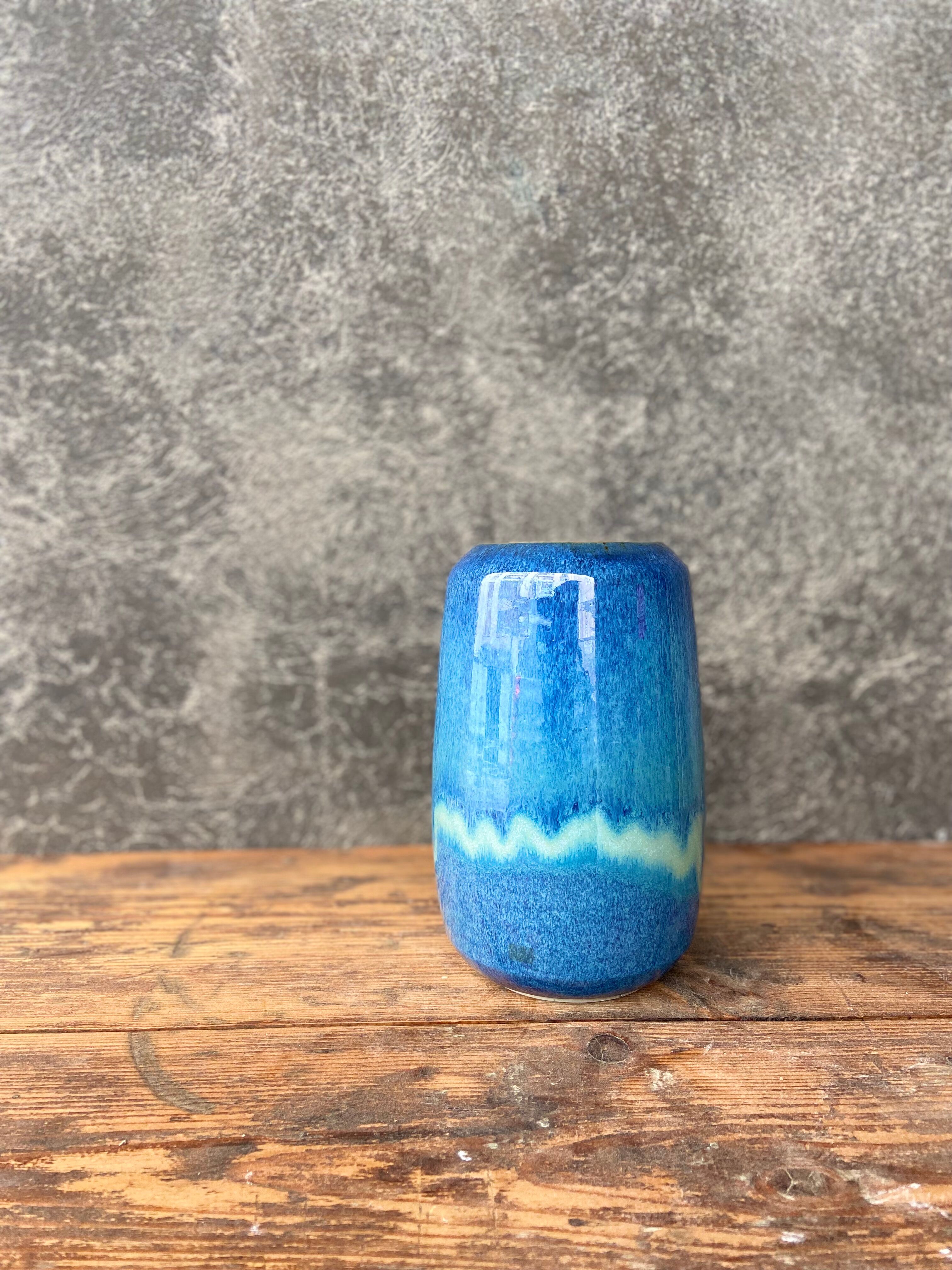 Vintage ceramic vase Vallauris 60s