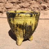 Poterie de tamegroute cache pot émaillée