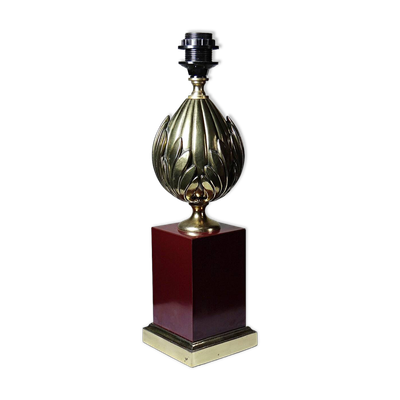 Lampe vintage Le Dauphin modèle Vérone en laiton, années 1970