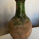 19th popular art excavation pottery in glazed earth
