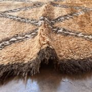 Marmoucha beige Berber rug - 424 x 170 cm
