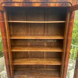 Empire Style Mahogany Display Cabinet/Bookcase, 19th Century