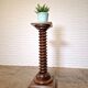Antique wine press plant stand, France 1940s