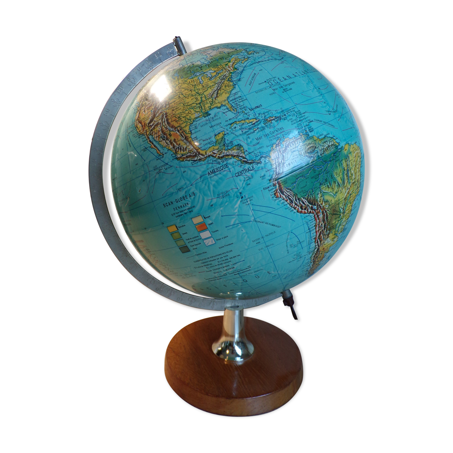 Globe Luminous Scan-globe 1977