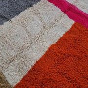 Moroccan rug in natural wool 2.5 x 1.5 m
