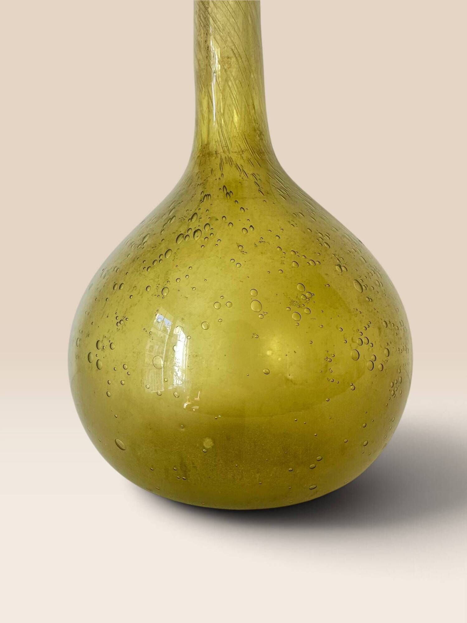 Bubble glass soliflore vase Biot