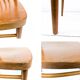 2pcs Chaise de café Chaise de bistrot Mid Century Vintage Café Bistro Streb