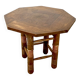 Breton octagonal oak table from the 20s and 30s