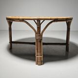 "Patio" dining set in bamboo, Italy, 1960s