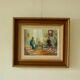 « Intérieur avec trois personnes » par E. Wallin