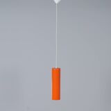 Suspension Murano Venini 486b par Paolo Venini pour Venini & C., 1962, orange