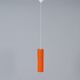 Suspension Murano Venini 486b par Paolo Venini pour Venini & C., 1962, orange