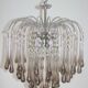 An original Paolo Venini Murano chandelier, Italy, 1970s.