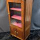 Small 19th-century display cabinet in the Transition style between Louis XV and Louis XVI.