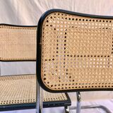 Set of 4 Cesca chairs by Marcel Breuer