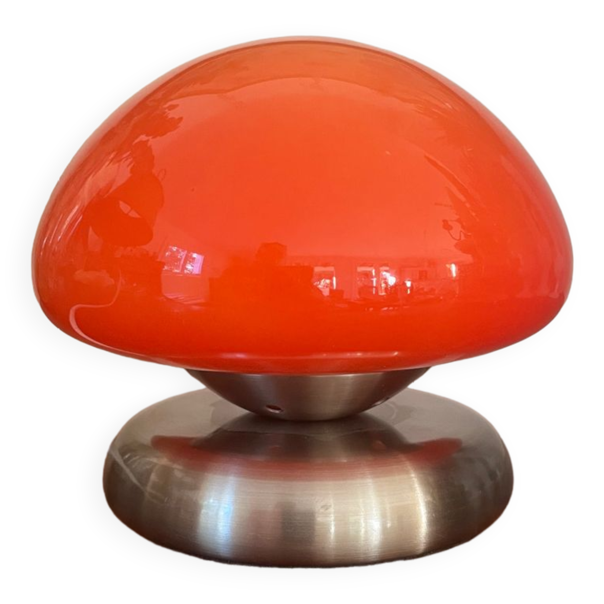 80s tactile mushroom lamp